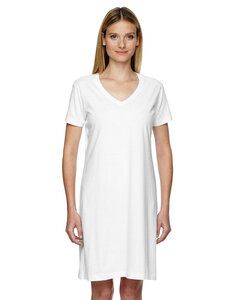 LAT 3522 - Ladies Fine Jersey V-Neck Coverup