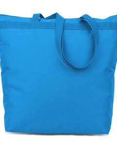 Liberty Bags 8802 - Recycled Zipper Tote Turquoise