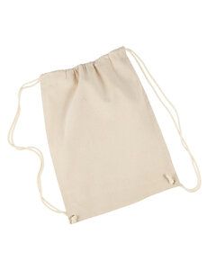 Liberty Bags 8875 - Cotton Canvas Drawstring Backpack Natural