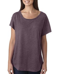 Next Level 6760 - Ladies' Triblend Dolman Vintage Purple