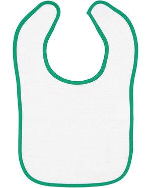 Rabbit Skins 1003 - Infant Terry Snap Bib w/ Contrast Color Binding