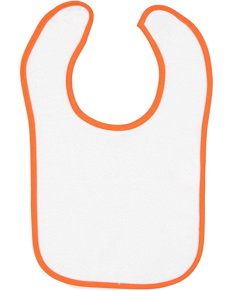 Rabbit Skins 1003 - Infant Terry Snap Bib w/ Contrast Color Binding