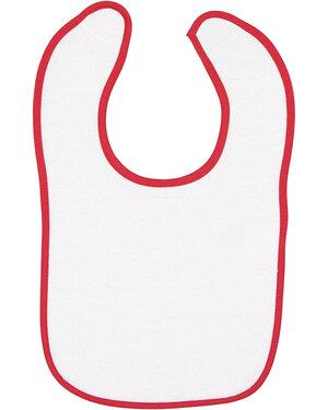 Rabbit Skins 1003 - Infant Terry Snap Bib w/ Contrast Color Binding