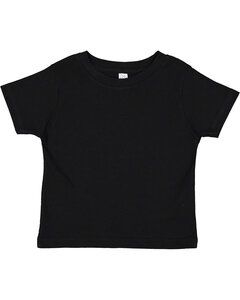 Rabbit Skins 3301J - Juvy Short Sleeve T-Shirt Black