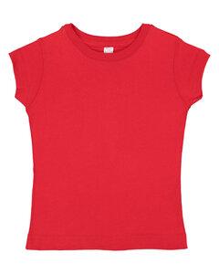 Rabbit Skins 3316 - Fine Jersey Toddler Girls T-Shirt