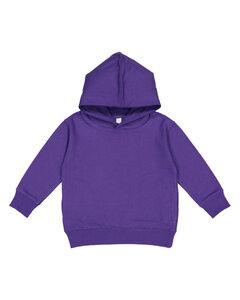 Rabbit Skins 3326 - Toddler Hooded Sweatshirt Purple