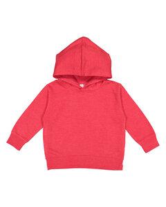 Rabbit Skins 3326 - Toddler Hooded Sweatshirt Vintage Red