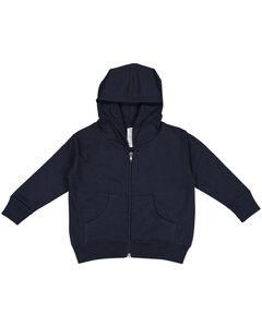 Rabbit Skins 3346 - Toddler Hooded Full-Zip Sweatshirt Navy