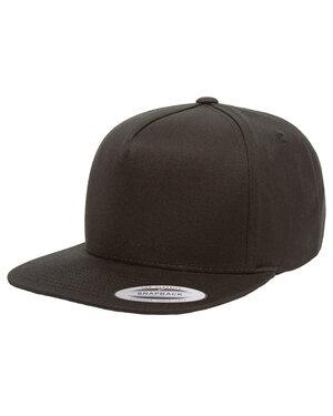 Yupoong 6007 - Five-Panel Flat Bill Cap