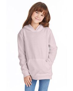 Hanes P473 - EcoSmart® Youth Hooded Sweatshirt Pale Pink