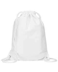 Liberty Bags 8895 - Jersey Mesh Drawstring Backpack White