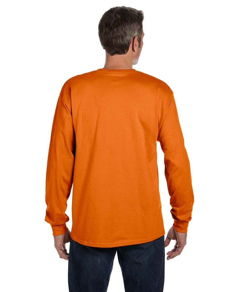 Hanes 5596 - Tagless® Long Sleeve T-Shirt with a Pocket