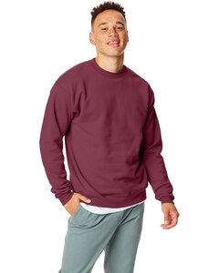 Hanes P160 - EcoSmart® Crewneck Sweatshirt Maroon