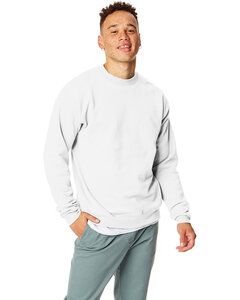 Hanes P160 - EcoSmart® Crewneck Sweatshirt White