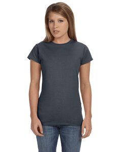 Gildan G640L - Softstyle® Ladies 4.5 oz. Junior Fit T-Shirt Dark Heather