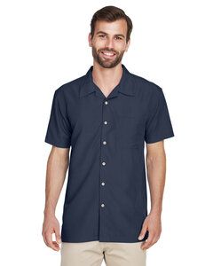 Harriton M560 - Mens Barbados Textured Camp Shirt