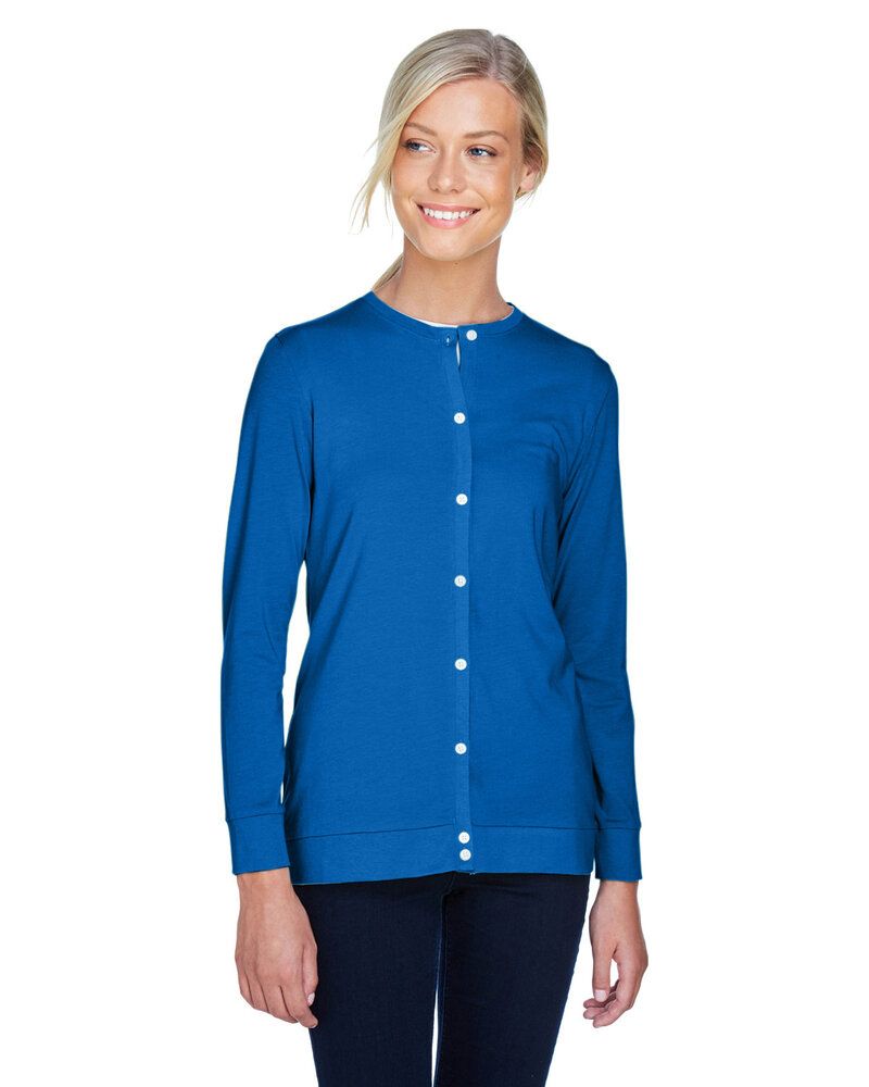 Devon & Jones DP181W - Perfect Fit Ladies Ribbon Cardigan