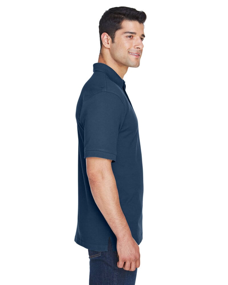 Harriton M200T - Tall 6 oz. Ringspun Cotton Piqué Short-Sleeve Polo