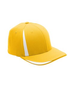 Flexfit ATB102 - for Team 365 Pro Performance Front Sweep Cap Sp Ath Gold/Wht