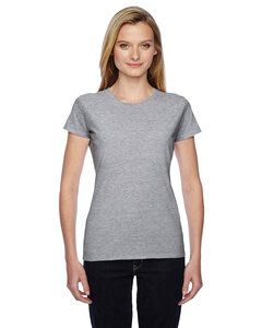 Fruit of the Loom SSFJR - Ladies 4.7 oz., 100% Sofspun Cotton Jersey Junior Crew T-Shirt