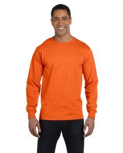 Gildan G840 - Dryblend® Long-Sleeve T-Shirt Orange