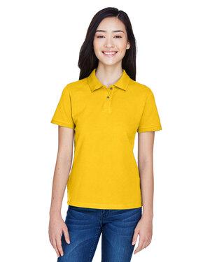 Harriton M200W - Ladies 6 oz. Ringspun Cotton Piqué Short-Sleeve Polo