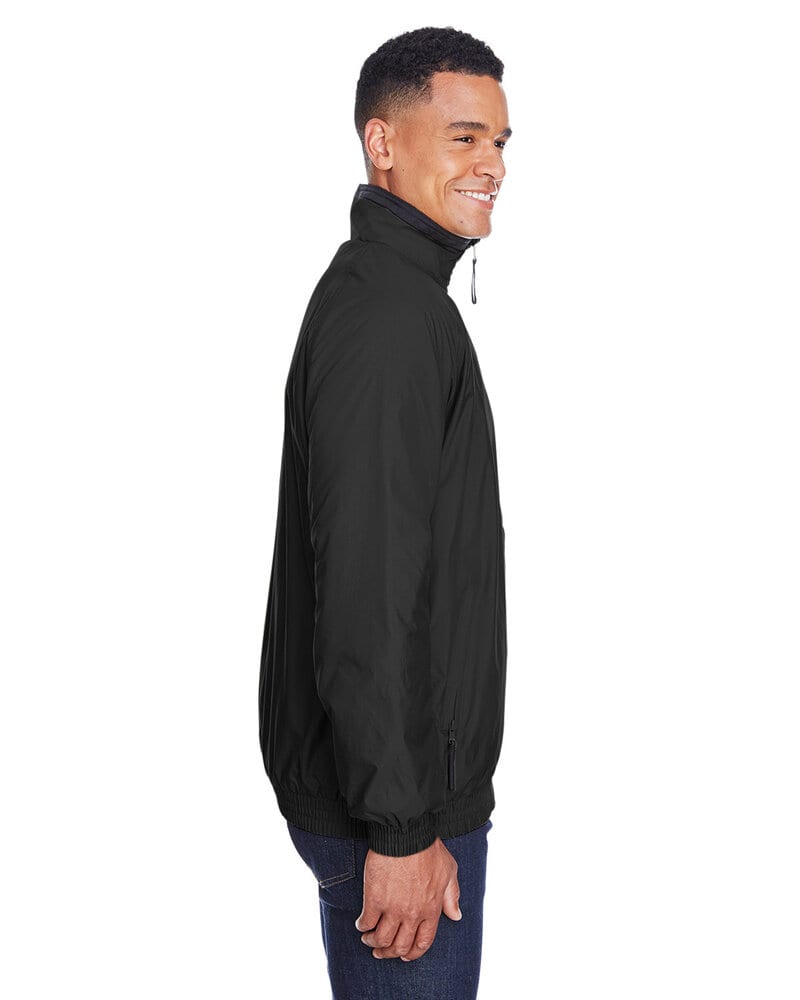 Harriton M740 - Fleece-Lined Nylon Jacket