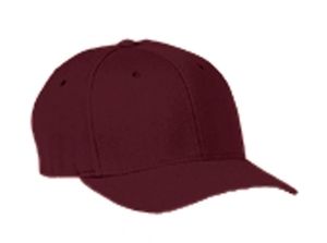 Flexfit 6477 - Wooly Blend 6-Panel Cap Maroon