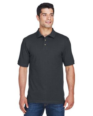 Harriton M200T - Tall 6 oz. Ringspun Cotton Piqué Short-Sleeve Polo