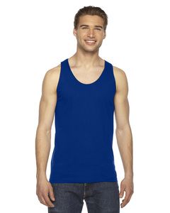 American Apparel 2408 - Unisex Fine Jersey Tank Lapis