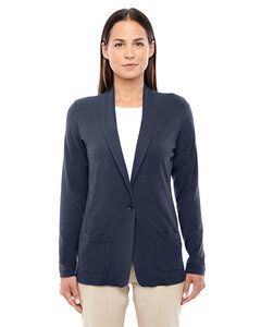 Devon & Jones DP462W - Ladies Perfect Fit  Shawl Collar Cardigan Navy