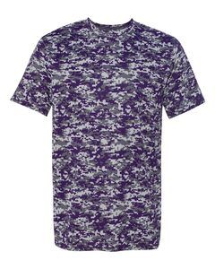 Augusta Sportswear 1798 - Digi Camo Wicking T Shirt Purple Digi