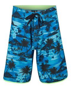 Burnside B9371 - Camo-Diamond Dobby Board Shorts