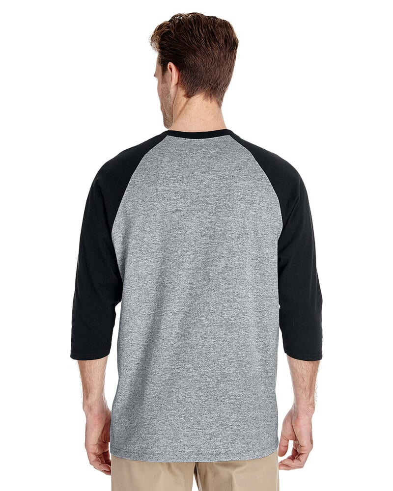 Gildan 5700 - Heavy Cotton Three-Quarter Raglan Sleeve T-Shirt