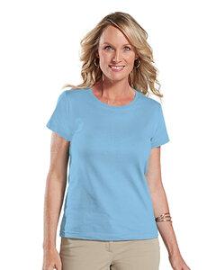 LAT 3516 - Ladies' Fine Jersey T-Shirt Light Blue