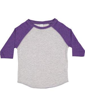 Rabbit Skins 3330 - Toddler Fine Jersey Three-Quarter Sleeve Baseball T-Shirt