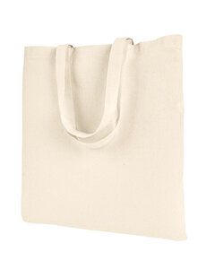 Liberty Bags 8502B - Versatile Natural Cotton Canvas Tote Bag black