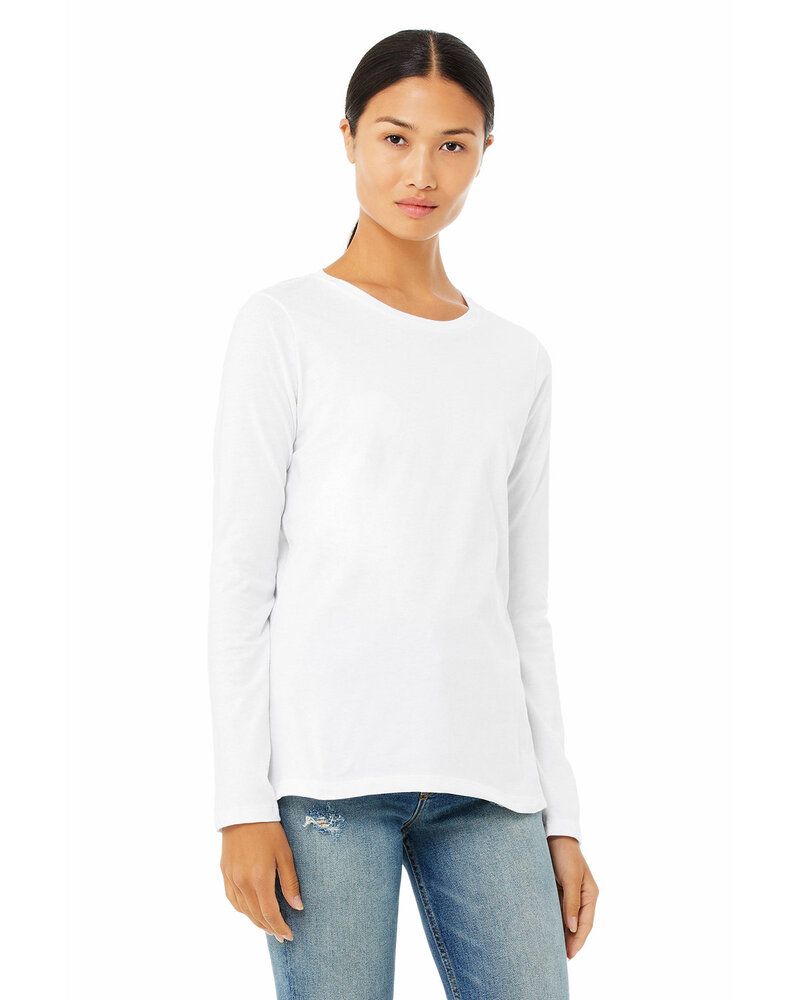 Bella+Canvas B6500 - Women's Jersey Long Sleeve Tee