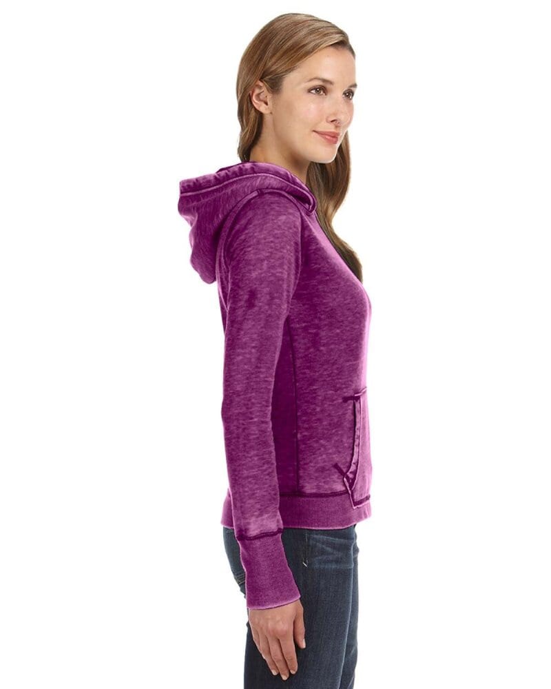 J. America J8912 - Ladies' Zen Fleece Pullover Hood