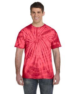 Tie dye gildan t-shirts for men green