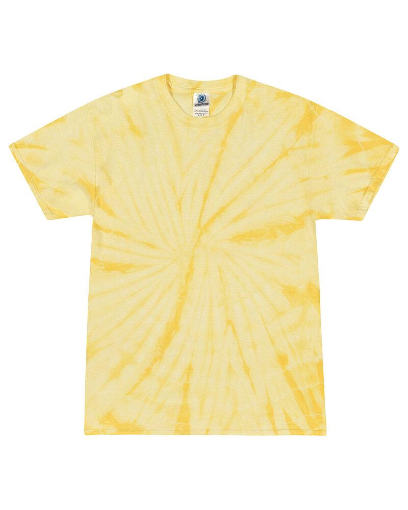 Tie dye gildan t-shirts for men green