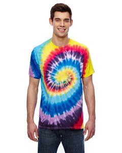 Colortone T1001 - Multi Color Tie Dye Adult Tee Carnival