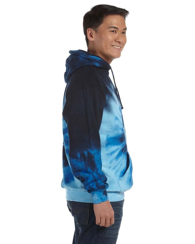 Colortone T8778 - MULTI COLOR TIE DYE ADULT HOOD