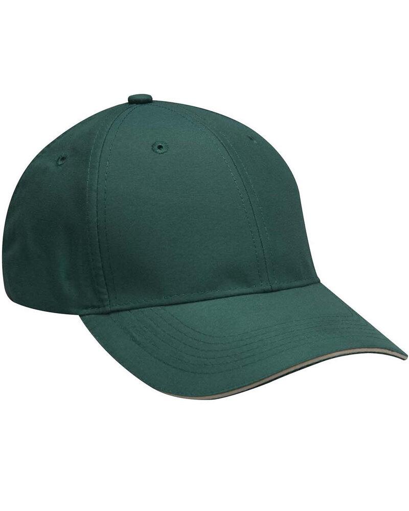 Adams PE102 - 6-Panel Mid-Profile Structured Moisture Management Cap