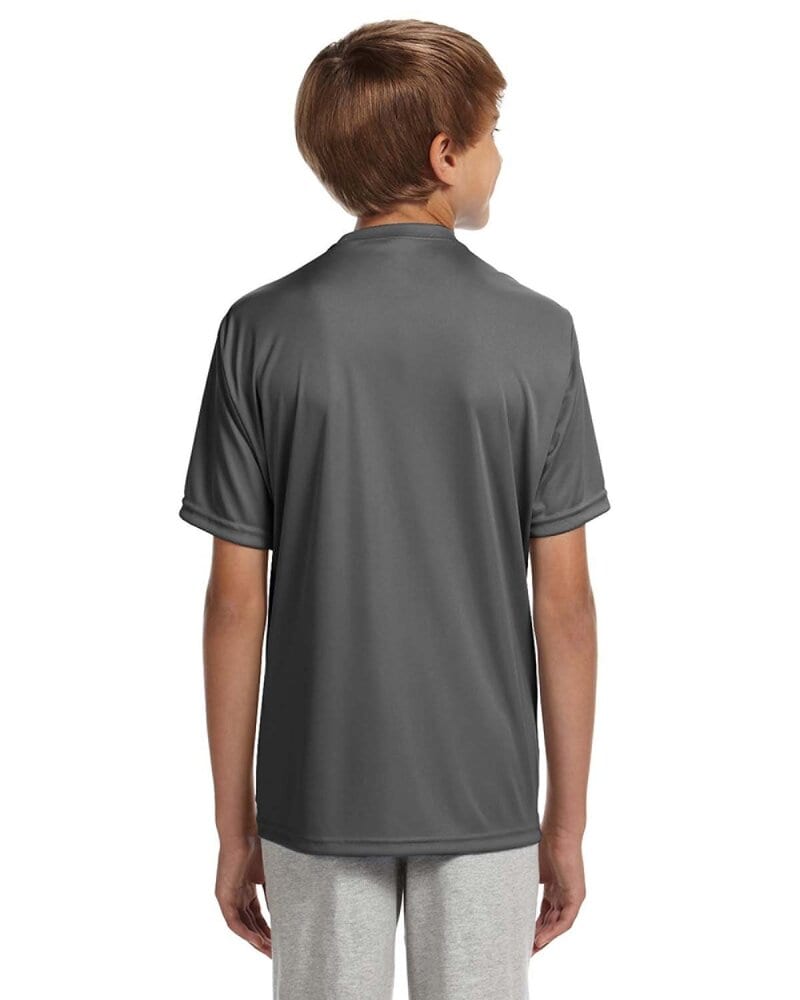 A4 NB3142 - Youth Shorts Sleeve Cooling Performance Crew Shirt