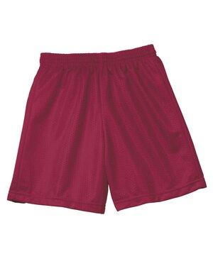 A4 NB5301 - Youth 6" Inseam Lined Tricot Mesh Shorts