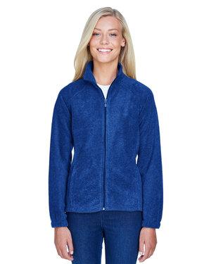 Harriton M990W - Ladies 8 oz. Full-Zip Fleece