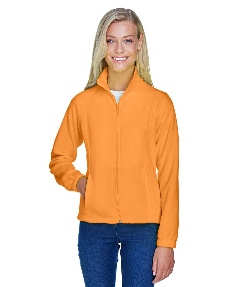 Harriton M990W - Ladies 8 oz. Full-Zip Fleece