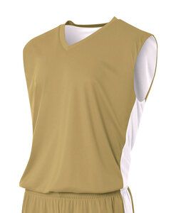 A4 N2320 - Adult Reversible Moisture Management Muscle Shirt