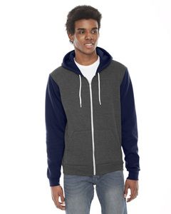 American Apparel F497 - Unisex Flex Fleece Zip Hoodie